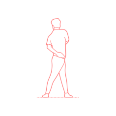 Humans Yoga Poses Standing Spinal Twist Pose Tracing Svg Vector, Free Vectors File